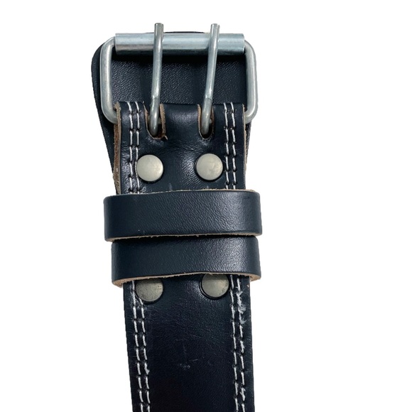 Myprotein Leather Weight Lifting Belt Back Core Support Size Medium - Picture 7 of 8